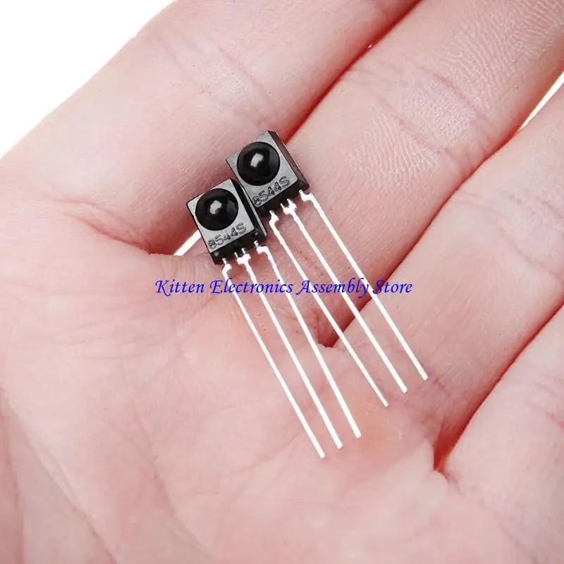 96GD 2PCS DIP-3 IC TSOP4838 IR RURE RURE 38KHz Remote podczerwieni Moduł promieniowania podczerwieni