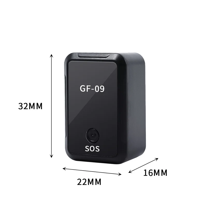 GF09 Mini GPS Tracker Car Anti-Theft Device Locator Voice Recording Vehicle Tracker APP Download Anti-lost for Child Pet Cat Dog