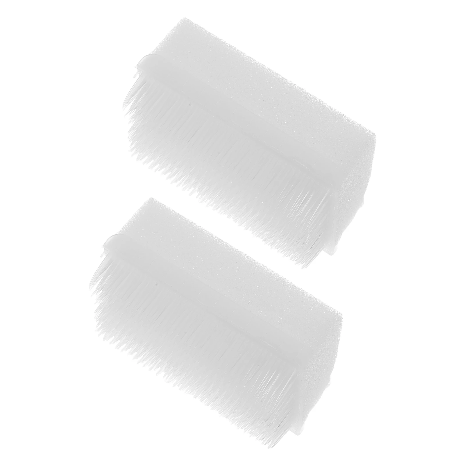 

2Pcs Sensory Training Device Wilbarger Brushes Adult White Plastic Calming Effect Sensory Stimulation Focus Attention