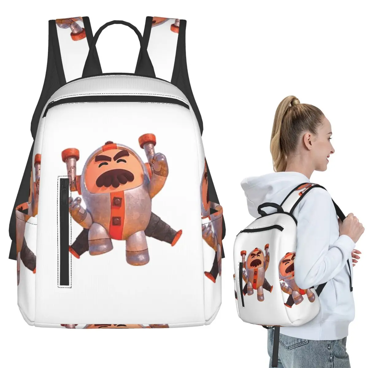 

Go Jetters Backpack Student BookBag Kids School Bag Laptop Shoulder Bags Boys Girls