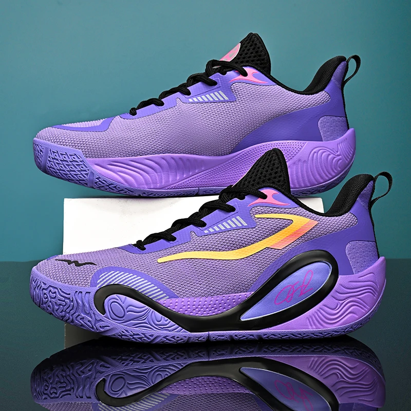 Men'S Shoes Basketball - Męskie buty do koszykówki, oddychające, amortyzowane,
