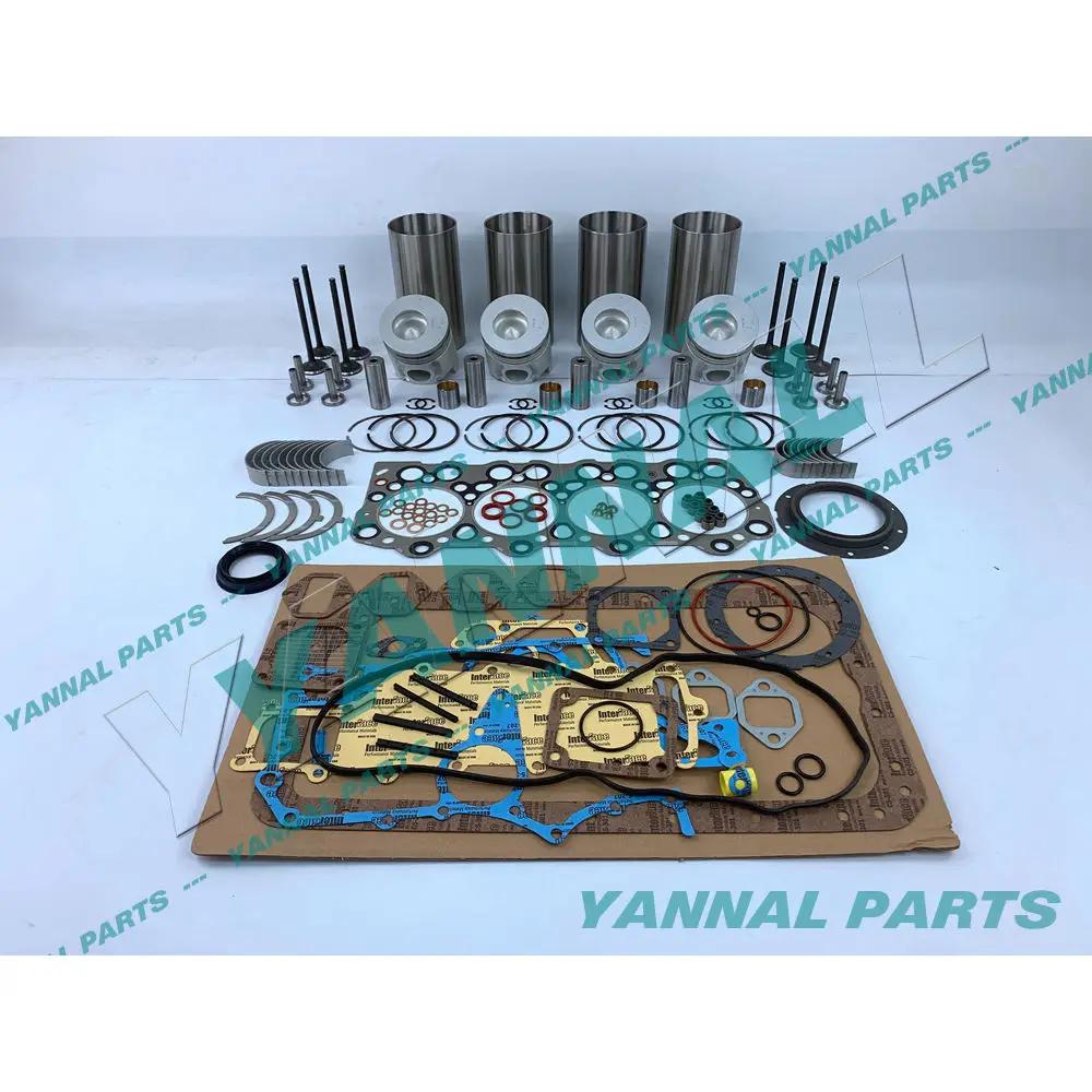 New Overhaul Rebuild Kit With For 4D34 Engine Parts