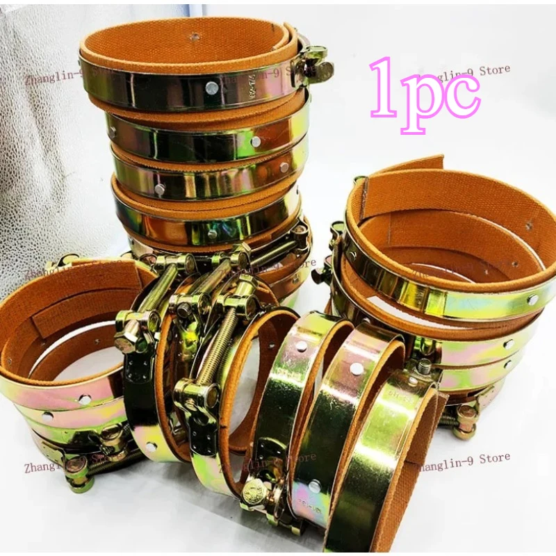 1pc Excavator Clamps T Bolt Exhaust Pipe Clip Sealing For Heavy Duty Hose clamps 367-8468  Bucket Wear-Resistant Dust Ring