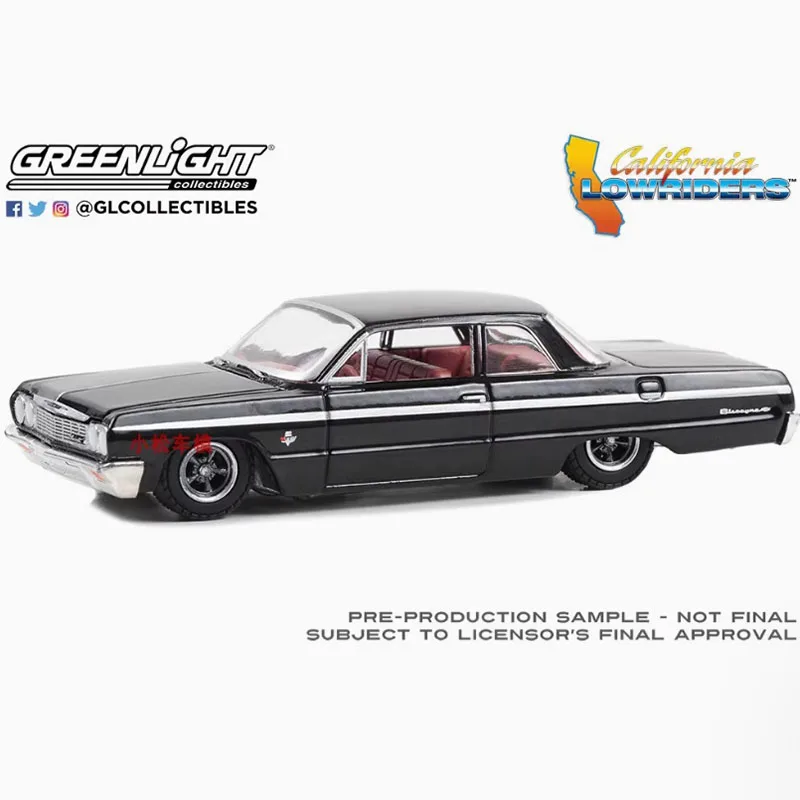 

Greenlight Diecast 1:64 1964 Biscayne's Alloy Simulation Car Model Static Collection Decorated Holiday Gifts Toys Souvenir Gift