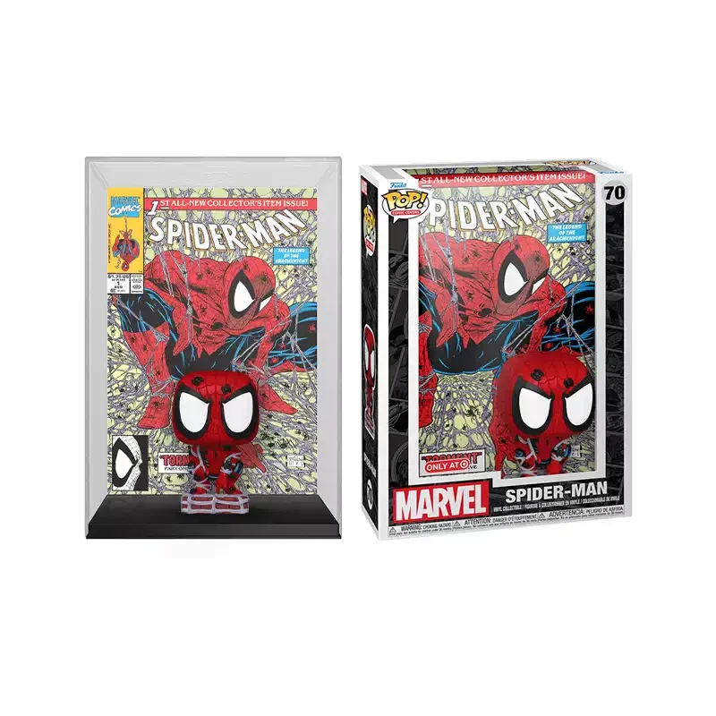 

Обложки комиксов Funko Pop Человек-паук Torment # 1-паук-паук Sub-City # 1 (Костюм Симбиоти) Эксклюзивные игрушки для мальчиков, подарок, коллекция