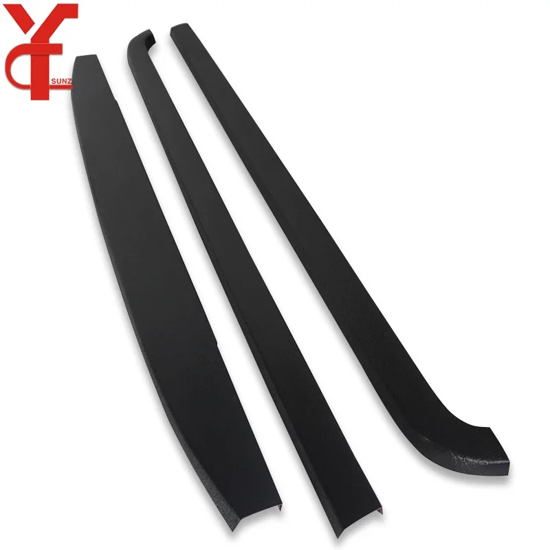 textured black ABS Tail Gate Trim For GWM Great Wall Power Great Wall Pao 2019 2020 2021 Rail Load Bed Liner Accessories YCSUNZ