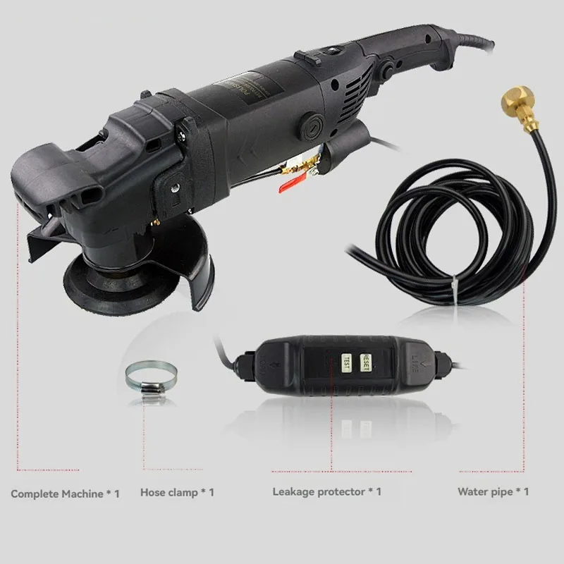 

Электрическая полировальная машина для камня мощностью 1200 Вт с защитой от утечки тока, для мрамора и гранита, для влажной полировки, шлифовки и обработки камня, водоструйная шлифовальная машина