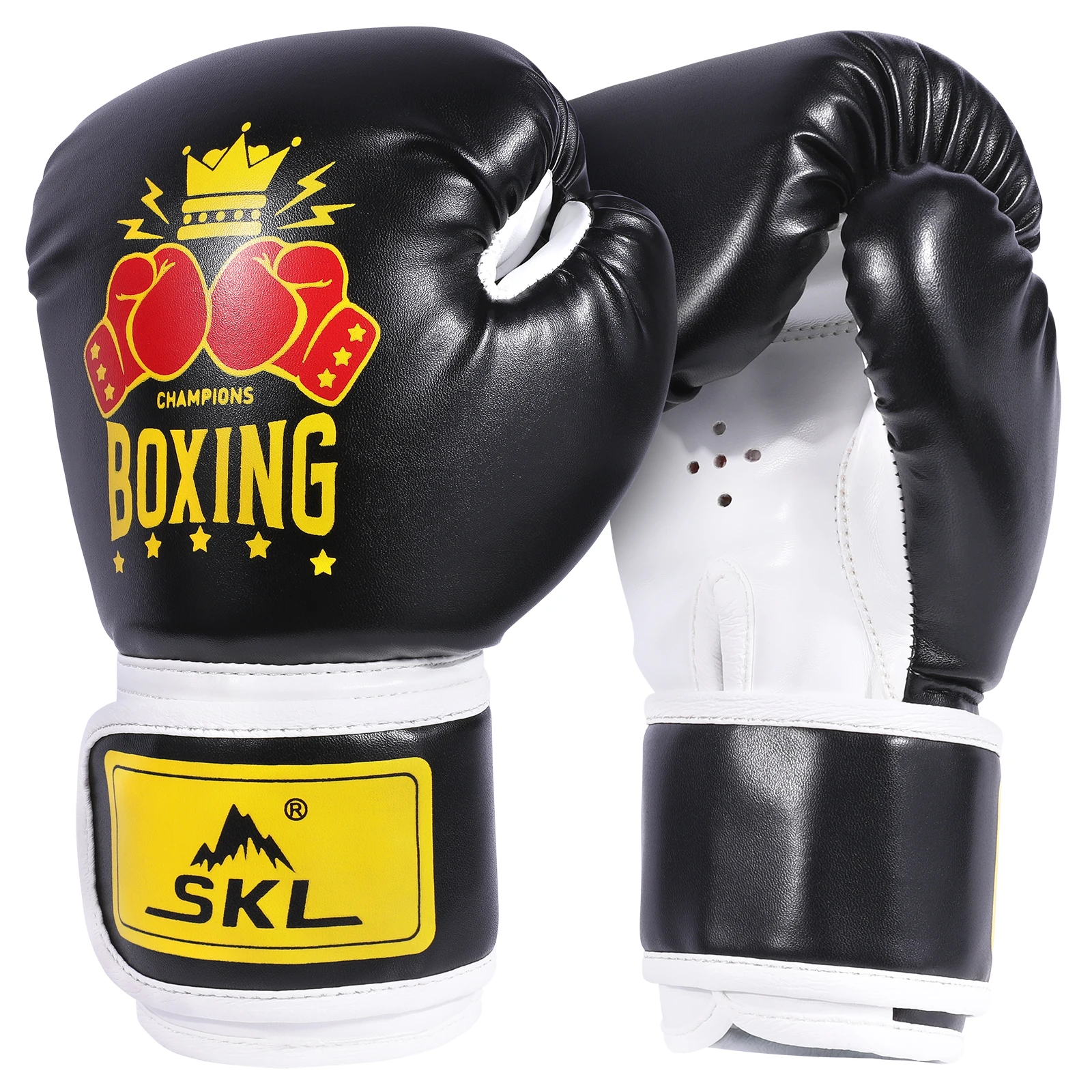 قفازات الملاكمة للأطفال من KUYOU، قفازات الملاكمة الكرتونية للأطفال من البولي يوريثان للتدريب #1