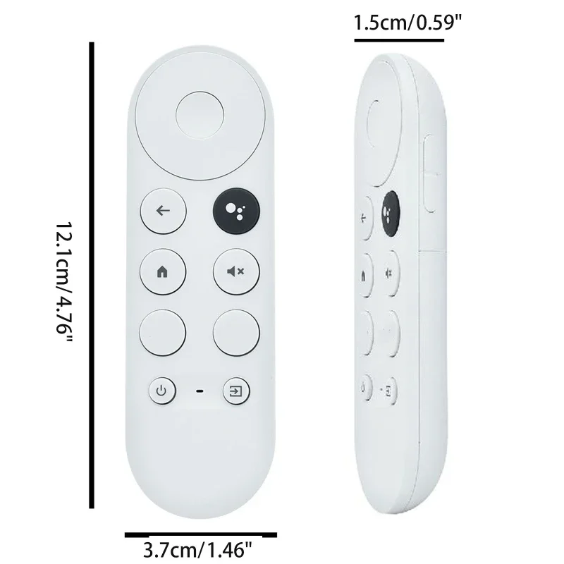 Google Bluetooth Voice Remote Control for 2020 Google TV Chromecast 4K Snow Replacement  Remote Cover G9N9N  Smart Home