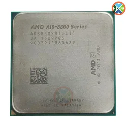 AMD A10-8850 CPU 3.9GHz Socket FM2+ Quad Core A10 8850 AD8850XBI44JC desktops CPU free shipping