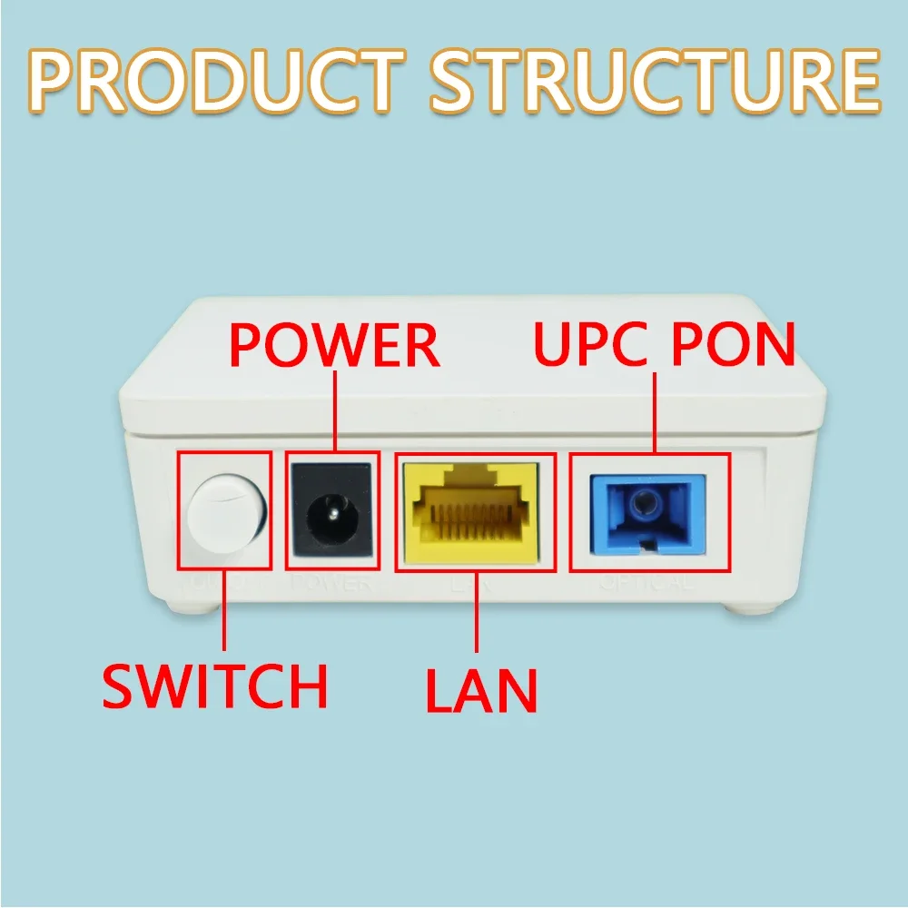 OPTFOCUS HG8310M ONU XPON GPON 1GE Original New ONT XPON Roteador FTTH Fiber Tool GPON EPON ONU