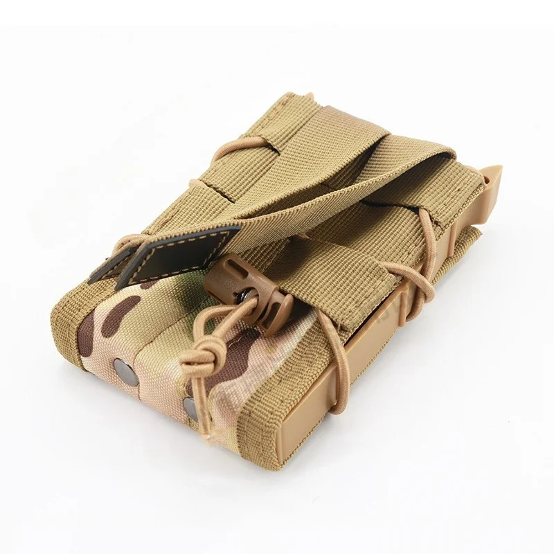 Taktische Einzel-556-Magazintasche mit MOLLE-System für AK AR M4 AR15 Jagdausrüstung – Detail 4