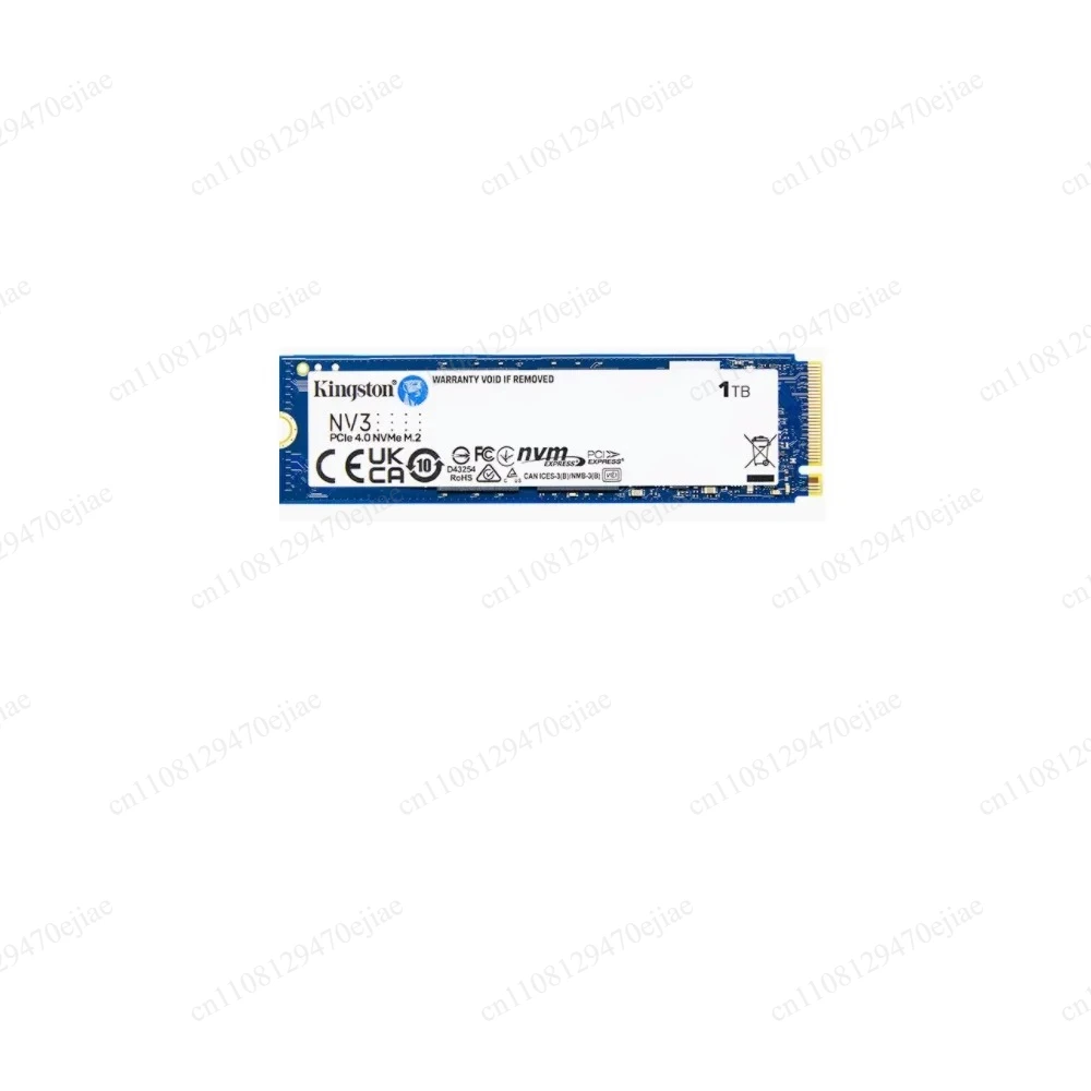 Kingston NV3 1TB PCIe 4.0 M.2 SSD | 6000MB/s NVMe Gaming Internal Solid State Drive for Laptop & Desktop