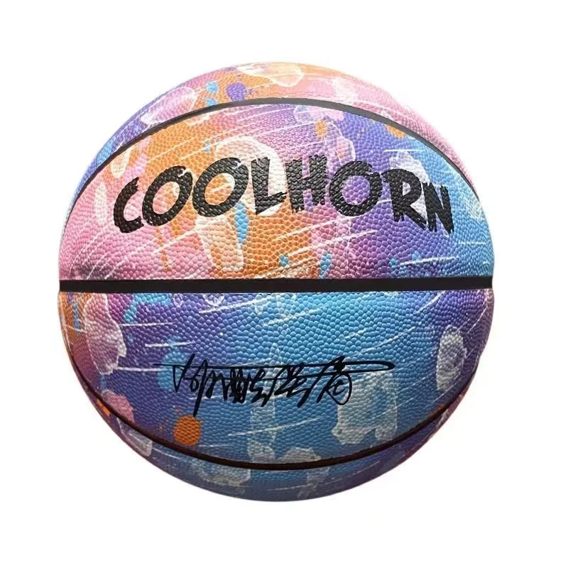 Light Up Basketball Ball for Night Game Gift, Regular Hygroscopic Streetball, Glow in the Dark, Size 7, Size 6, Size 5