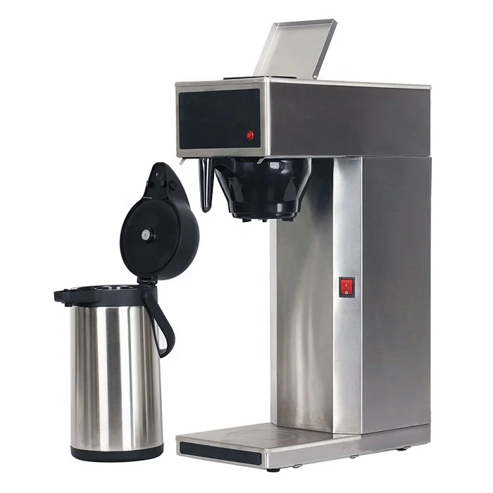 stainless steel electric distilling coffee maker