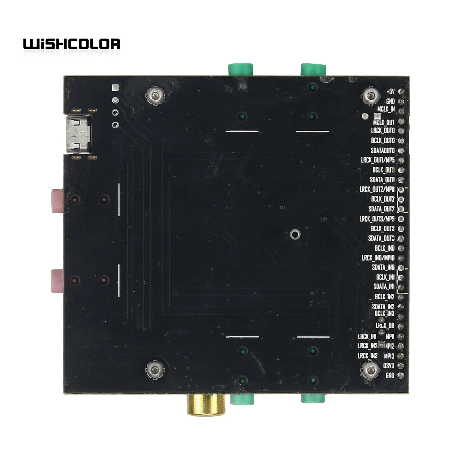 Imagem -02 - Wishcolor Adau1452-dsp Development Board Ad1938 em Out Decoder Aprendizagem Suporte Board Spi e I2c Comunicação