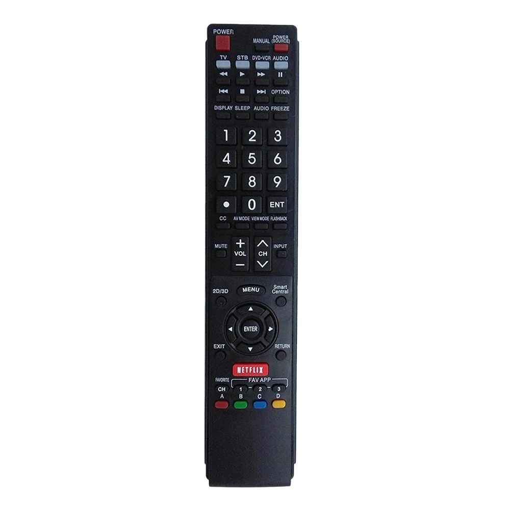 Remote Control For Sharp LC-60LE600U LC-60LE452U LC-60LE550U LC-60LE632U LC-60LE650U LC-60LE832U LC-60LE835U AQUOS LCD LED TV