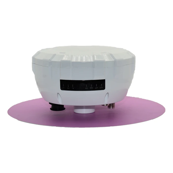 قاعدة GNSS RTK وجهاز استقبال روفر نظام تحديد المواقع هوائي نموذج بلوتوث 5.0 مع راديو 433 ميجا هرتز 2 وات 10 كجم usb مقاوم للماء IP67