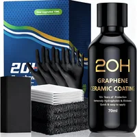 Revestimiento cerámico de grafeno 20H/12H con tecnología de pista UV y autorreparable Profesionales de detalles de automóviles Más de 10 años de protección