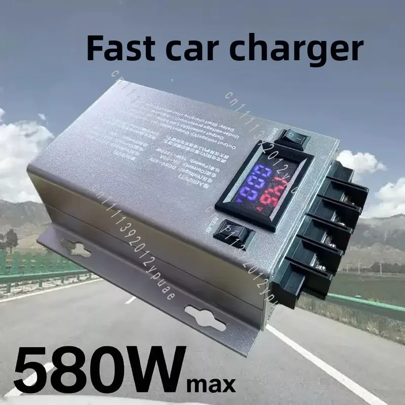 60A RV Battery Charger Isolator 12V 24V 14.6V 16.8V Lithium Battery Energy Storage Controller For Caravan Camper