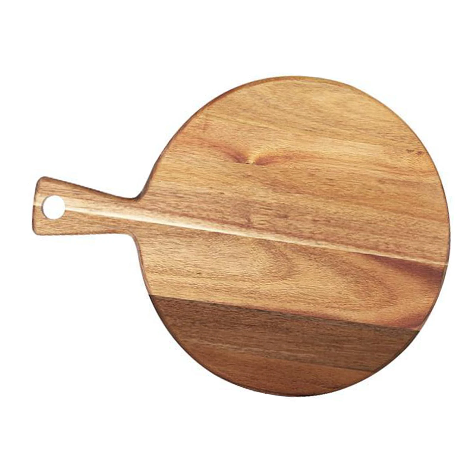 Chopping Boards for Kitchen Round Serving Board with Handle for Party Club or Friendly Gathering