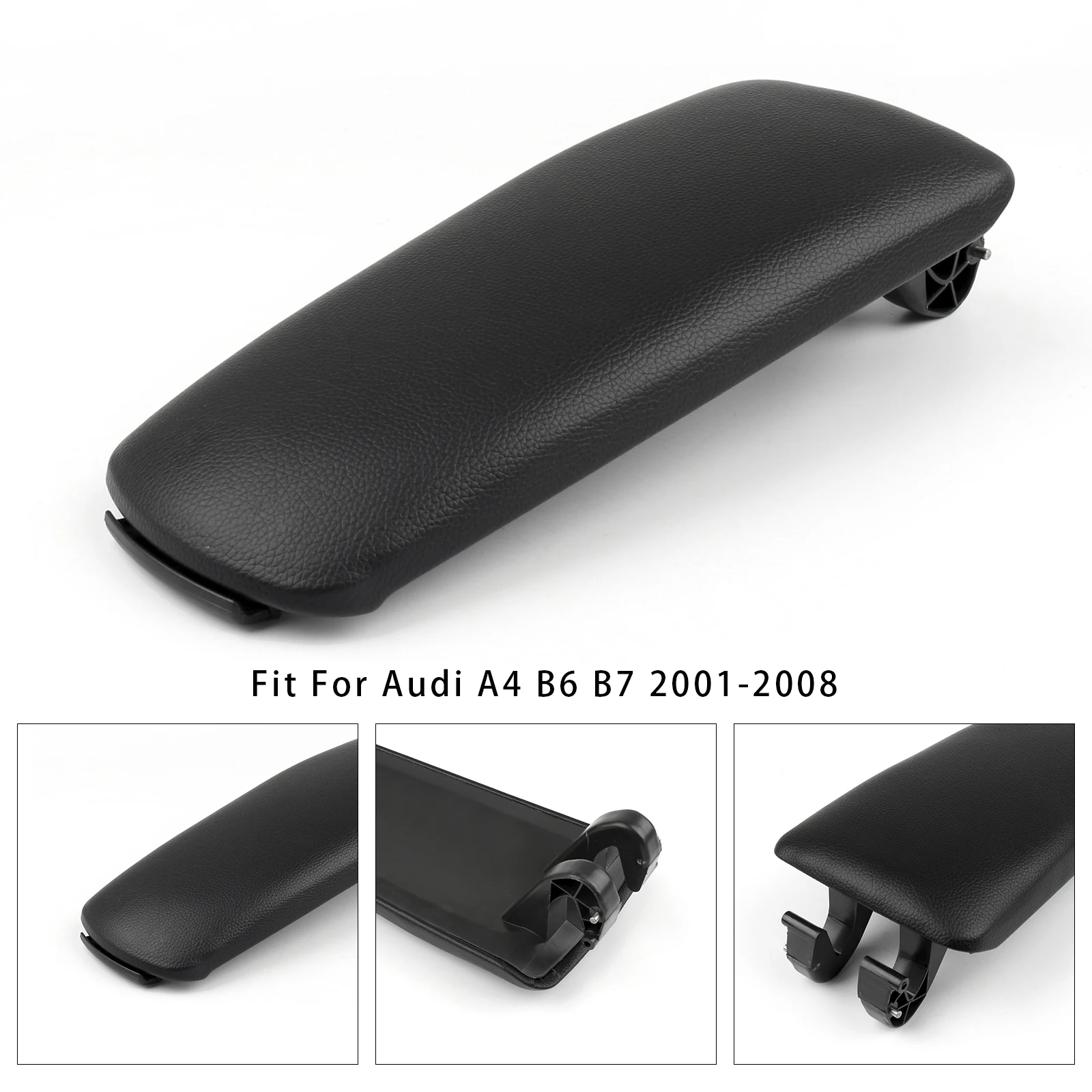 Mittelkonsolendeckel mit Armlehne aus Leder für Audi A4 B6 B7 2001–2008 8E0864245E – Detail 5
