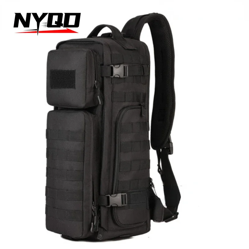 

Single Shoulder Tactical Outdoor Multi-purpose Hiking Backpack Assault Bag Chest Bag