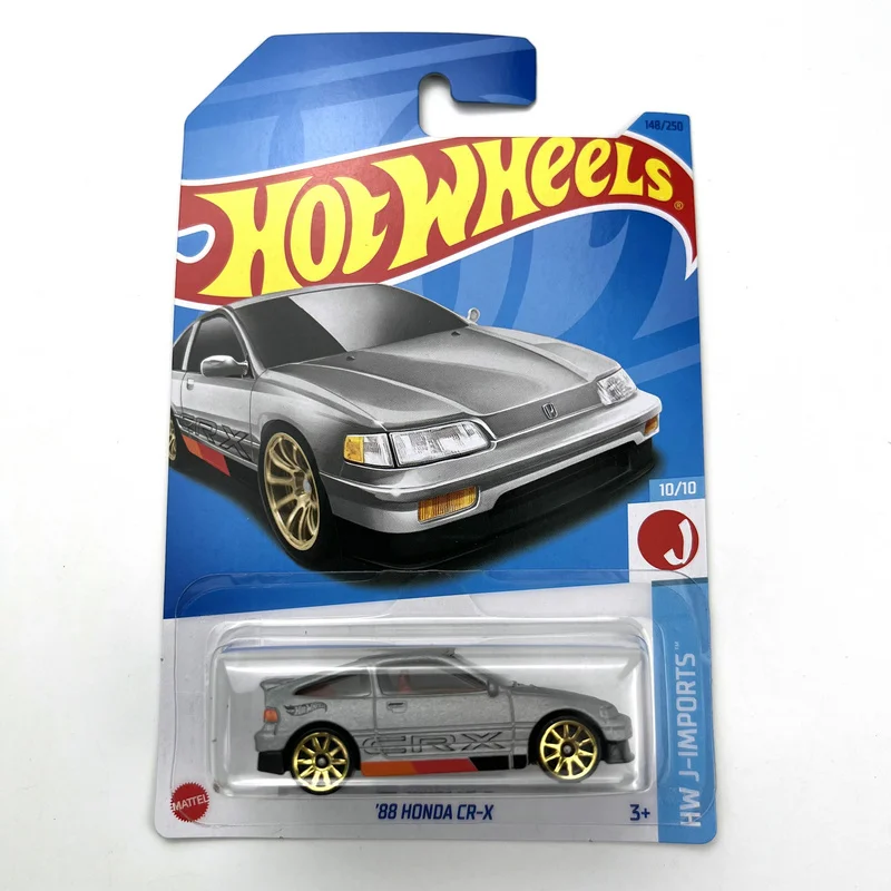 

2023-148 Hot Wheels Cars 88 HONDA CR-X 1/64 Metal Die-cast Model Collection Toy Vehicles