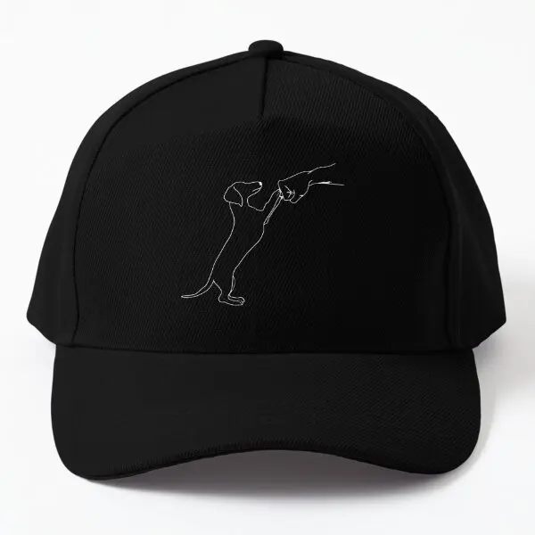 

Human Hand And Paw Shirt Dog Paw Animal Baseball Cap Hat Printed Mens Sun Spring Black Snapback Casual Women Boys Summer