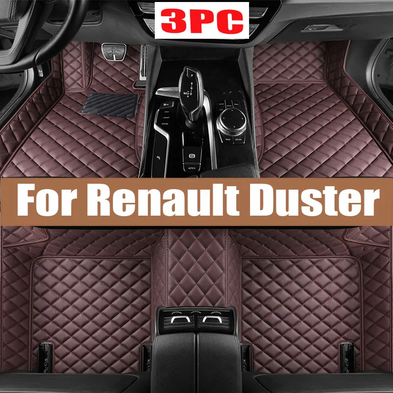 

Car Floor Mats For Renault Duster 2012~2018 Auto DropShipping Center Auto Interior Accessories Leather Carpets Rugs Foot Pads