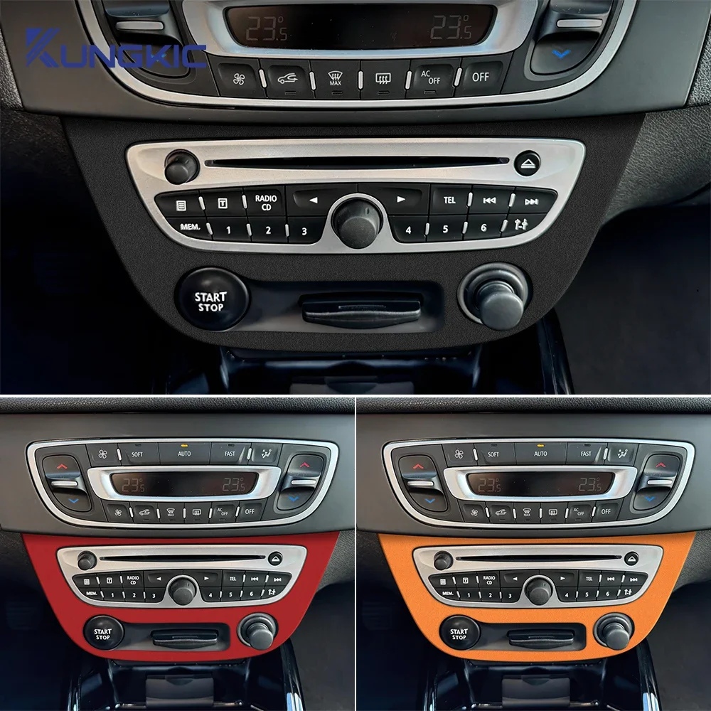 

Для Renault Fluence Megane 3 RS 2009-2014: накладка на центральную панель управления (верхняя, замшевая) для лево- и праворульных автомобилей (LHD/RHD)