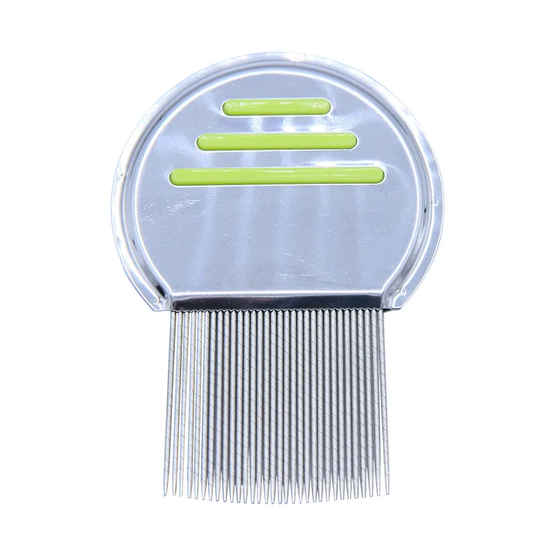 Stainless Steel Terminator Lice Comb Kids Hair Rid Headlice Super Density Teeth Remove Nits Comb Nit Free