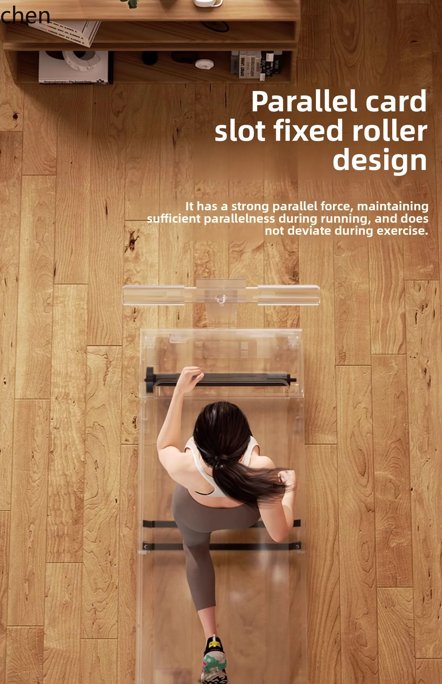 LXC Treadmill Household Small Weight Loss Climbing Indoor Walking Machine Folding Silent Walking Machine Home Fitness Equipment