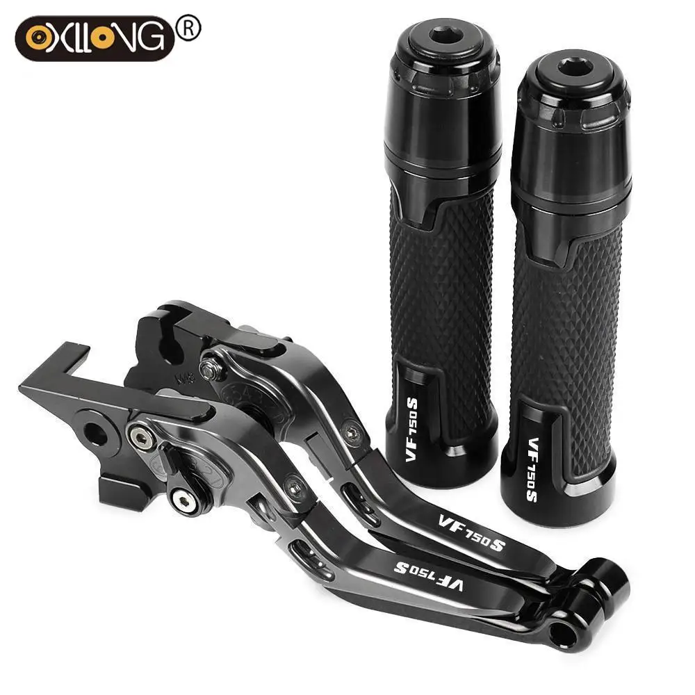 

Motorcycle Brakes Tie Rod Handbrake Brake Clutch Levers Handlebar Hand Grips ends FOR HONDA VF750S SABRE 1983 1984 1985 1986