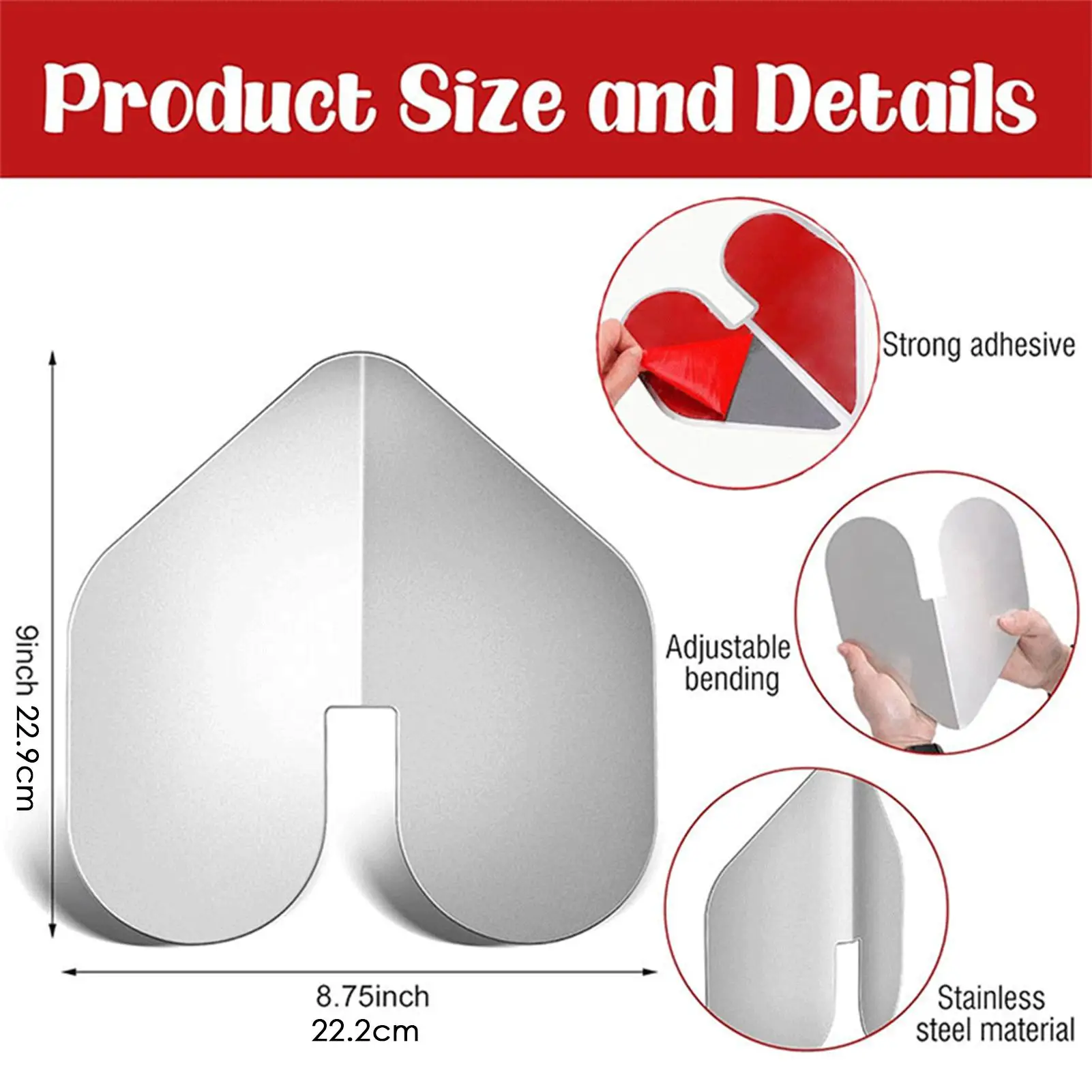 Stainless Steel Notched Bow Guard Protective Cover for Dock, Replacement Device for Hunting Kayak Outdoor