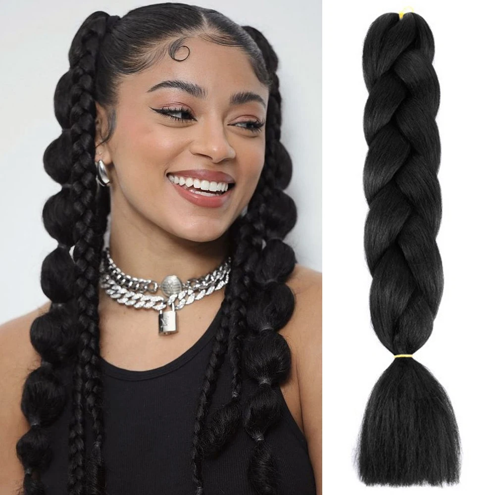Sweet and Cool Girl Bubble Spiral Braid, Synthetic Braid, Ponytail Wig, Hair Accessories
