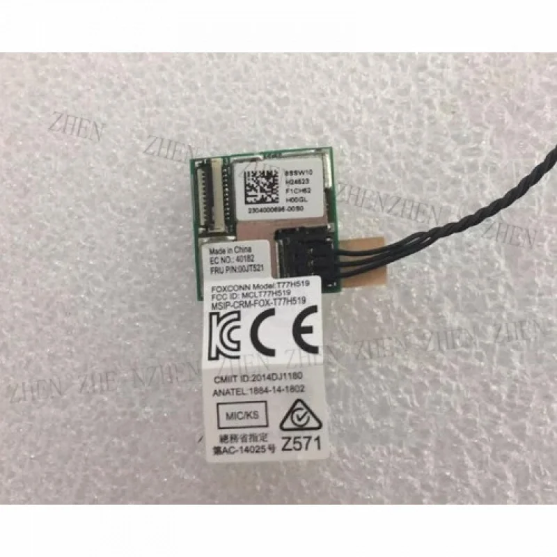 Y for Lenovo ThinkPad 10 W540 NFC Small Board Module W Cable 00JT521 04W3829 Laptop