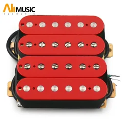 Gitara elektryczna Humbucker z podwójną cewką, przetwornik do gitary elektrycznej, czerwony