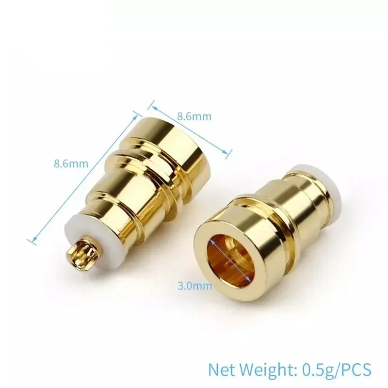 Earphones Plug A2DC Connector Female Headset Pin Terminal For E40 E50 E70 CKS1100 LS400 Audio Jack Super Stability Converter