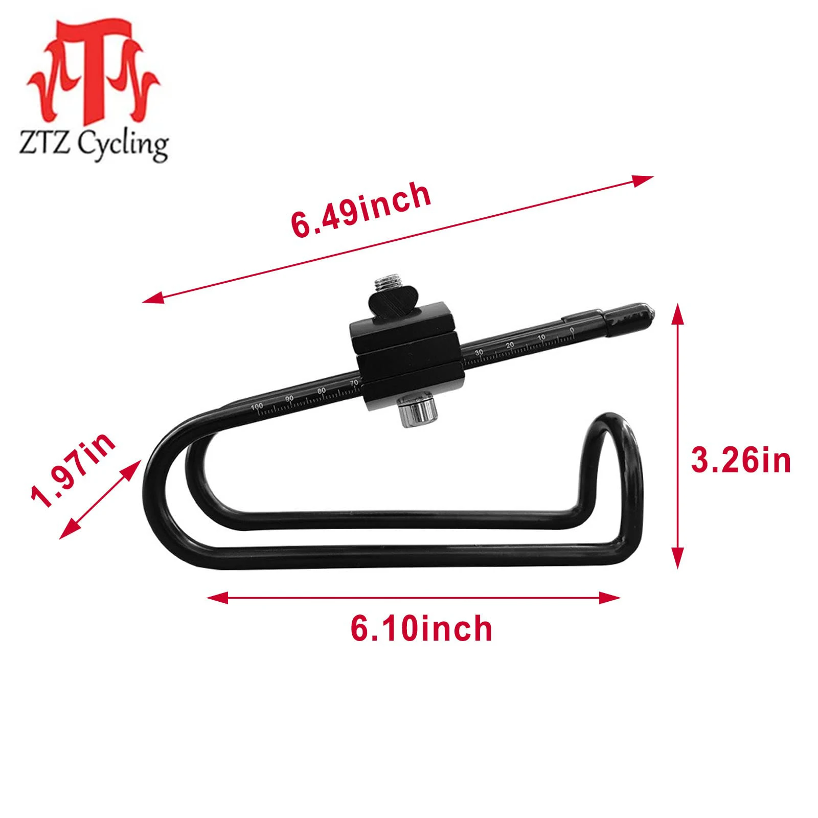 ZTZ-Bicicleta Saddle Shock Absorber, Dispositivo de suspensão em aço, Mola de liga, Assento de bicicleta