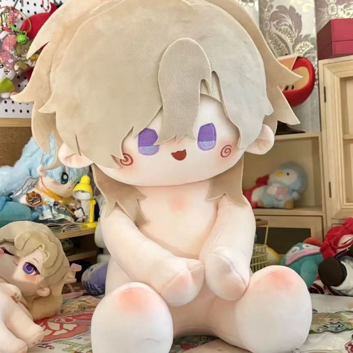 40cm Game Honkai: Star Rail Aventurine Doll Cosplay Cartoon Soft Body Change Clothes Pillow Xmas Gifts