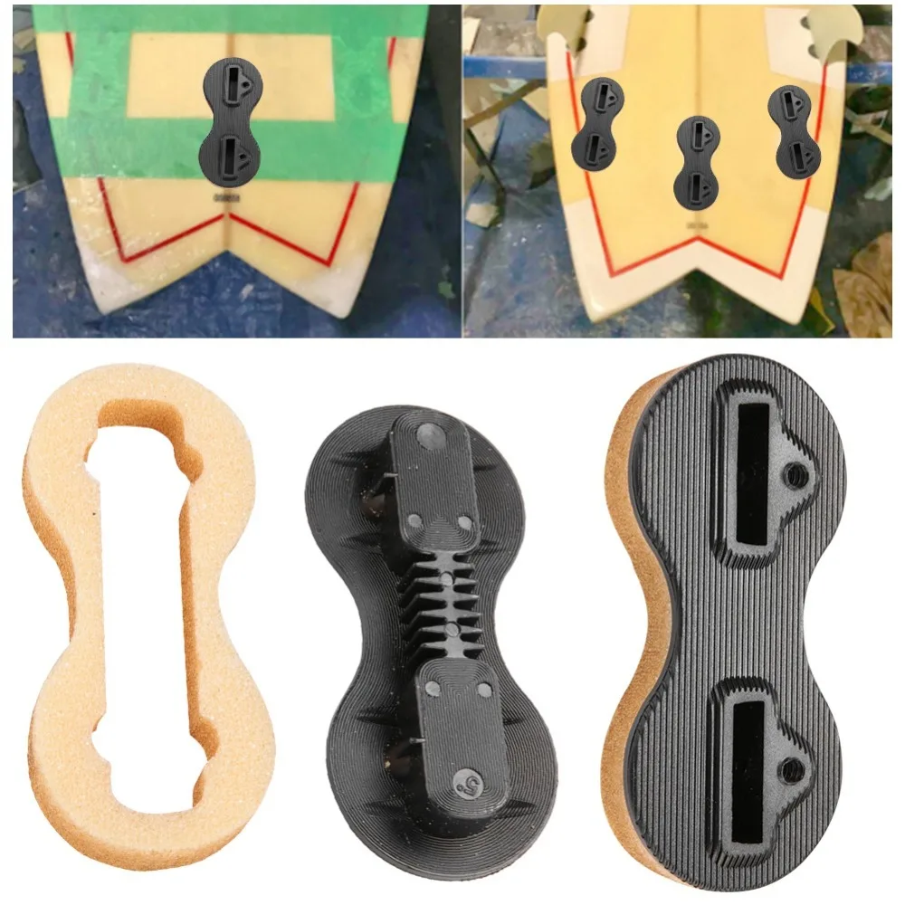 

Набор из 3 прочных пластиковых заглушек для плавников серфборда, круглые, высокопроизводительные, для серфинга