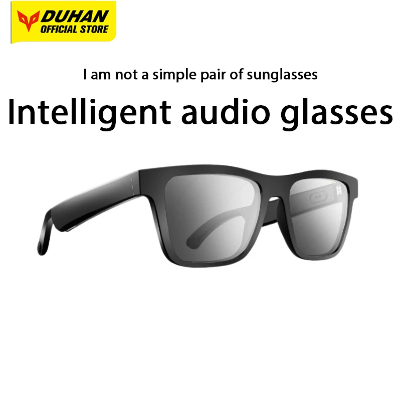 

Bluetooth Glasses Smart Sunglasses Black Technology Calling Wireless Directional Headphones Music Voice Assistant Navigation