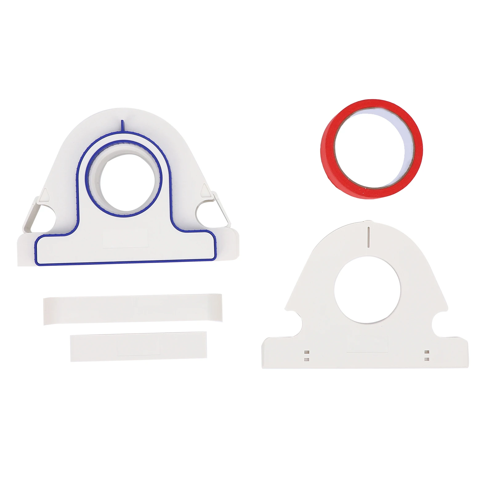 

Masking Tape Applicator and 25mm Wide Red Sticker Covering Paint Tape Dispenser with Cutter for Trim Window Frame