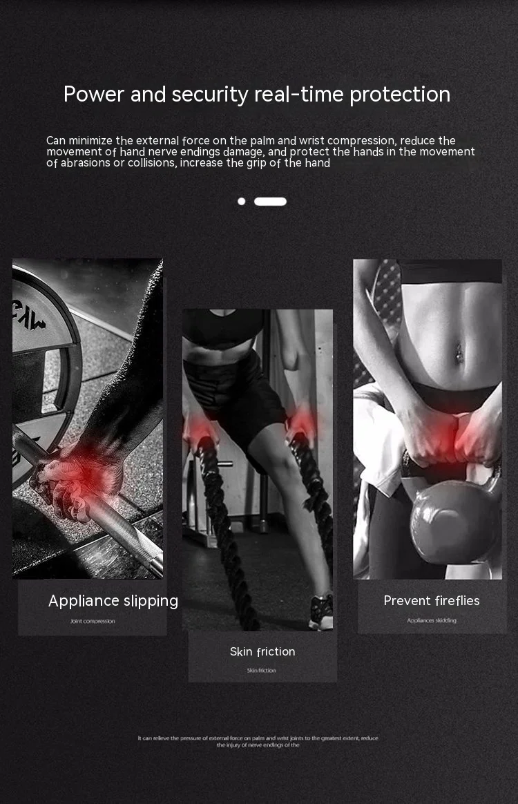 Fitness sports half-finger gloves men's and women's equipment dumbbell moisture absorption sweat cycling outdoor breathable thin