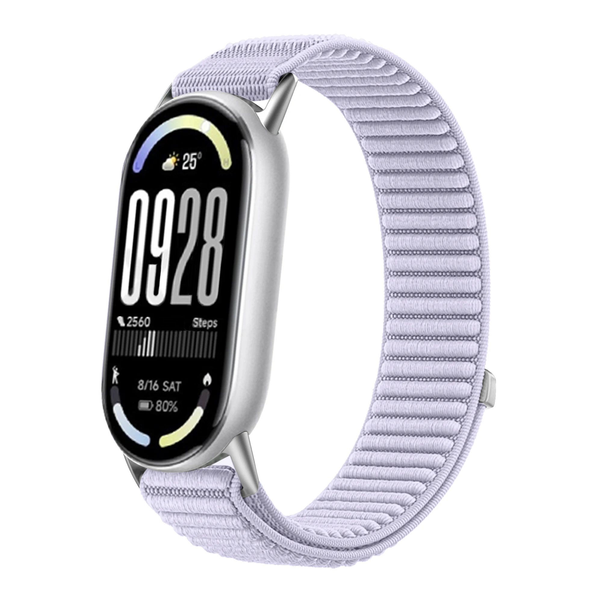 Nylon Geflochtenes Schlaufenarmband für Xiaomi Mi Band 10/9/8 Smartwatch Austauschbares Metallverschluss-Armband für Xiaomi Mi Band 10 – Detail 24