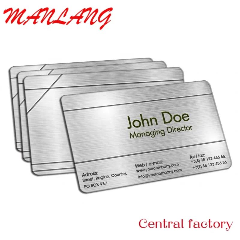 

Custom Carte De Visite Eco-friendly Double Side Printing Name Custom Membership Plastic Cards, PVC Business Vip Card