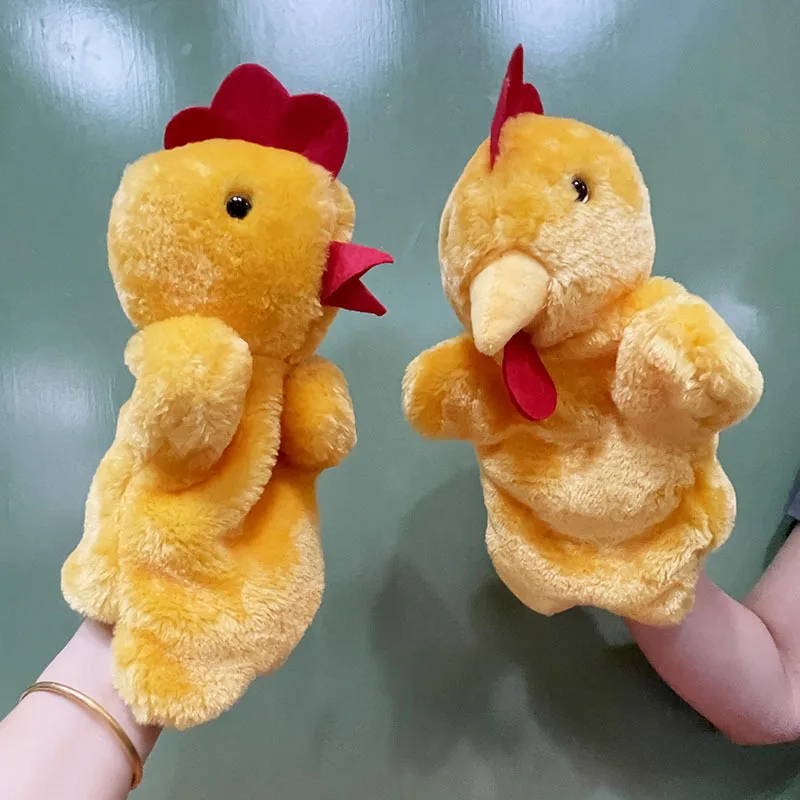 Plush Hand Doll Hand Puppet Animal Dolls Early Education Learning Toys Children Marionetes Puppets For Telling Story