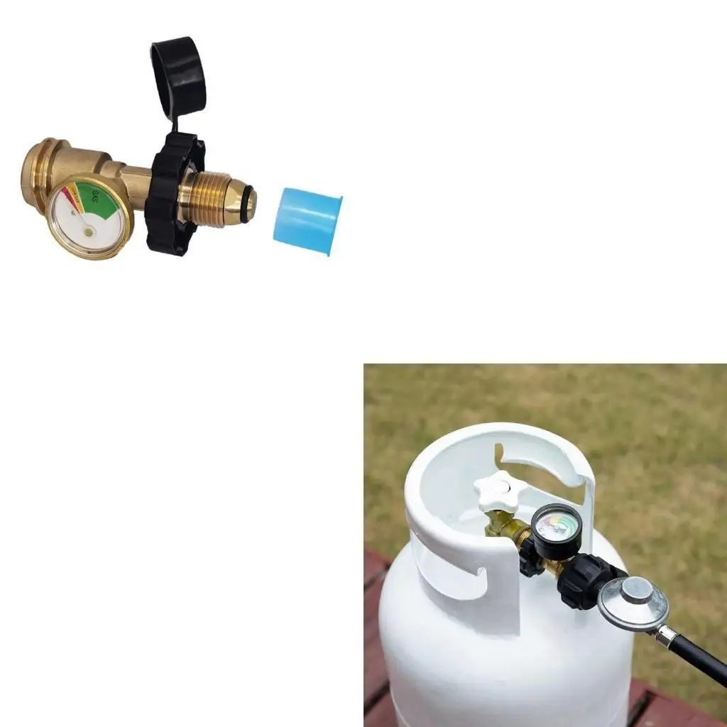 

P82E Propane Level Monitors Tanks Pressure Gauge For Grills Heating Cooking