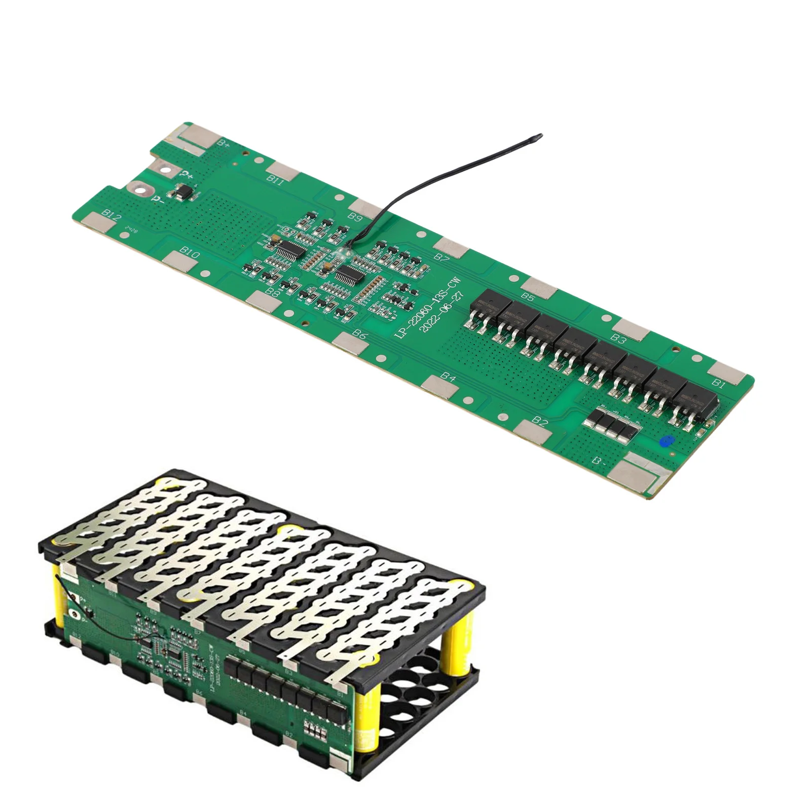 48V 13S 6P PCB Board With-Balance For E-bike And E-scooter For Battery Box Holder Power-Tool Accessories